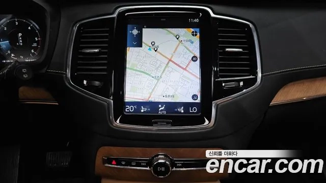 Volvo XC90 second Generation 2018 Серебристо-серый из Кореи, фото 5