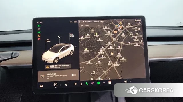Tesla Model Y 2021 Белый из Кореи, фото 5