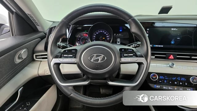 Hyundai Avante (CN7) 2022 Белый из Кореи, фото 5
