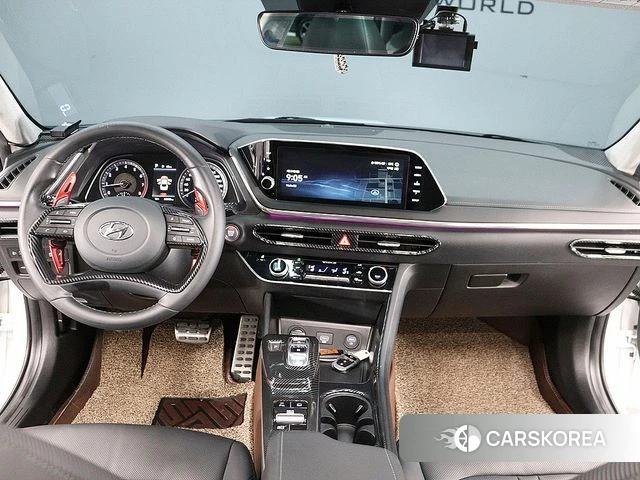 Hyundai Sonata (DN8) 2022 Белый из Кореи, фото 5