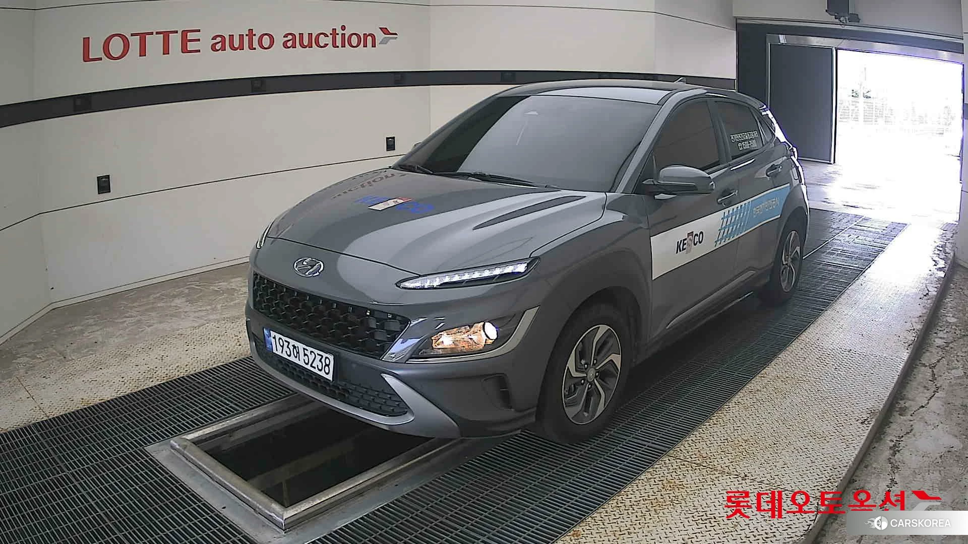 Hyundai Kona Hybrid 2023 Galactic Grey Metallic из Кореи, фото 5