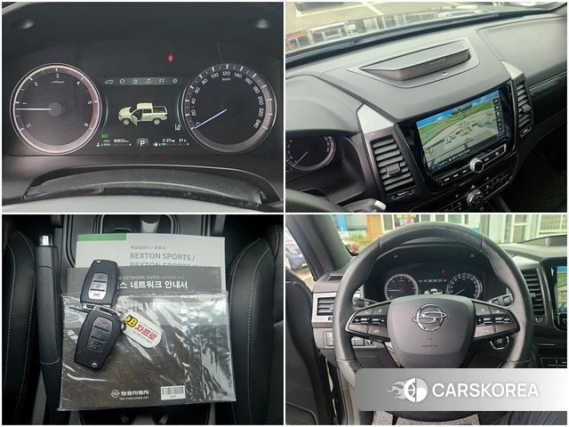 Ssangyong The New Rexton Sports Cannes 2021 Синий из Кореи, фото 5