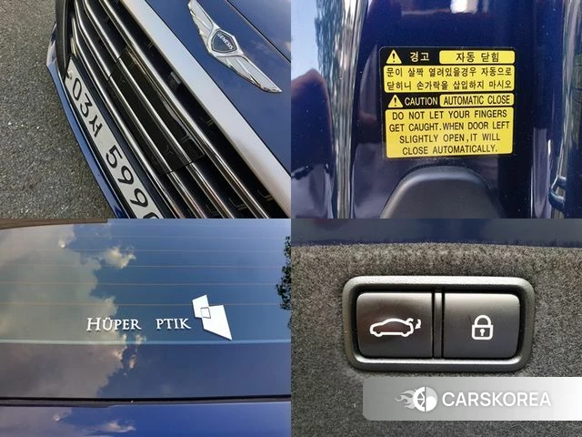 Genesis G80 2018 Синий из Кореи, фото 5