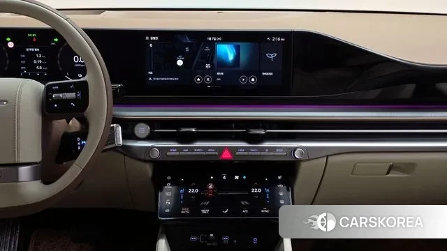 Hyundai Grandeur Hybrid (GN7) 2024 Черный из Кореи, фото 5