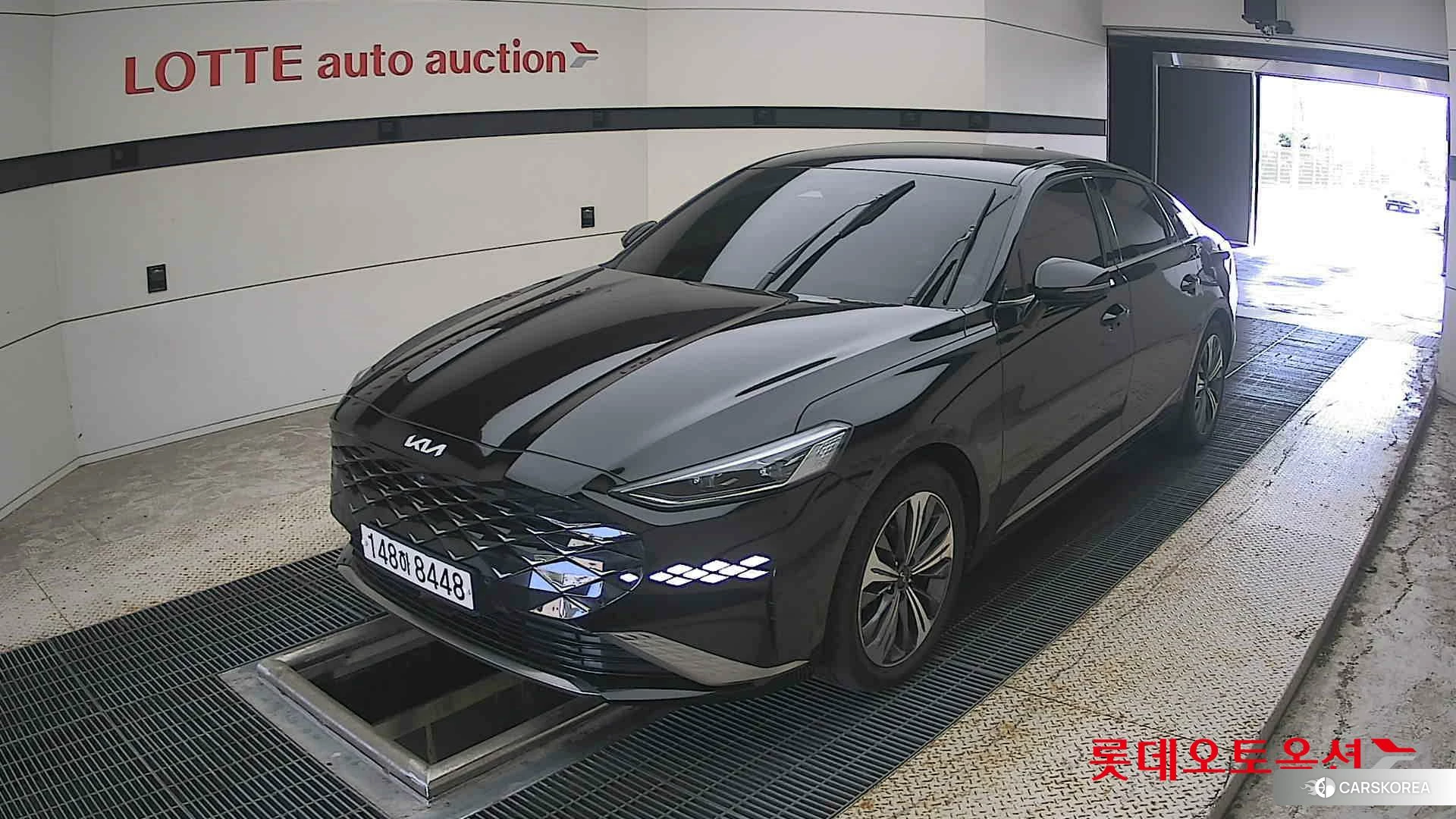 Kia K8 Hybrid 2022 Aurora Black Pearl из Кореи, фото 5