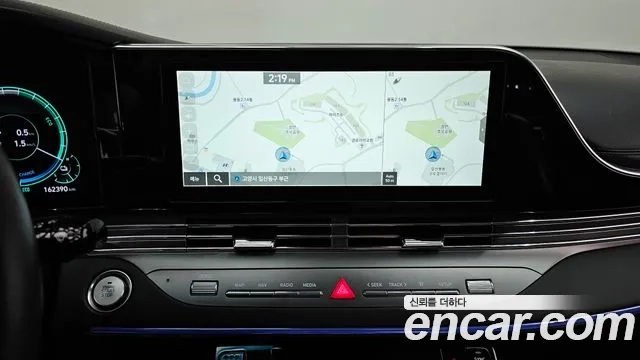 Hyundai The New Grandeur IG Hybrid 2022 Черный из Кореи, фото 5