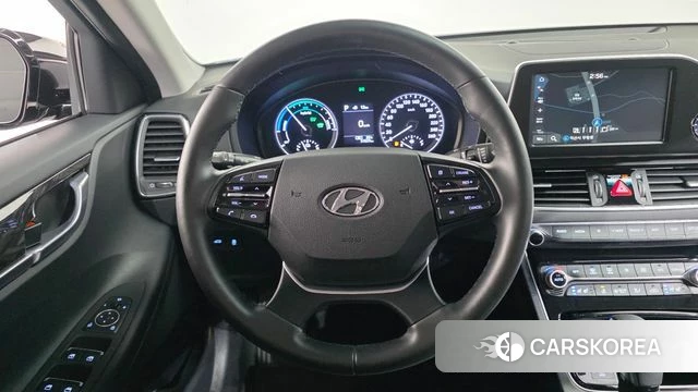 Hyundai Grandeur IG Hybrid 2019 Черный из Кореи, фото 5