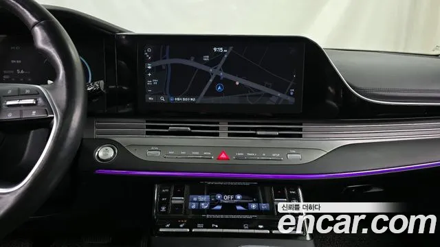 Hyundai The New Grandeur IG Hybrid 2020 Черный из Кореи, фото 5