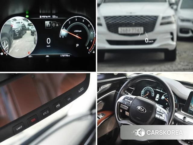 Kia More K9 2019 Серый из Кореи, фото 5
