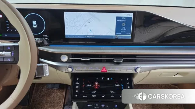 Hyundai Grandeur Hybrid (GN7) 2023 Песочный из Кореи, фото 5