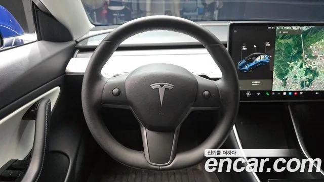 Tesla Model 3 2020 Синий из Кореи, фото 5