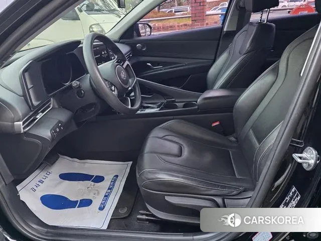 Hyundai Avante Hybrid (CN7) 2022 Черный из Кореи, фото 5