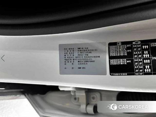 BMW 5 Series (G60) 2024 Белый из Кореи, фото 5