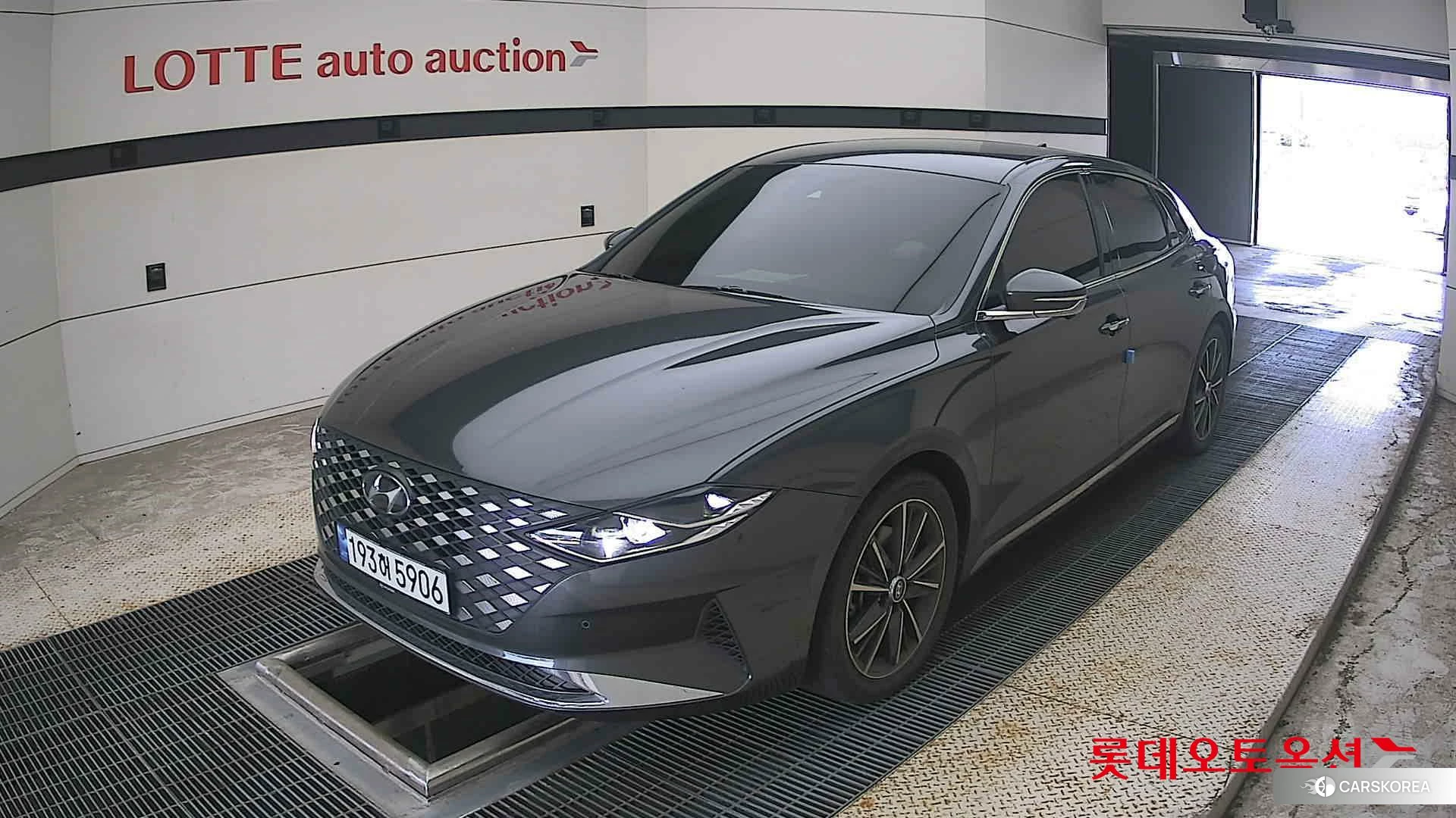Hyundai Grandeur 2023 Nocturne Grey Metallic из Кореи, фото 5