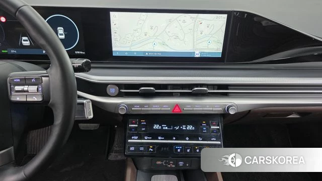 Hyundai Grandeur Hybrid (GN7) 2023 Черный из Кореи, фото 5