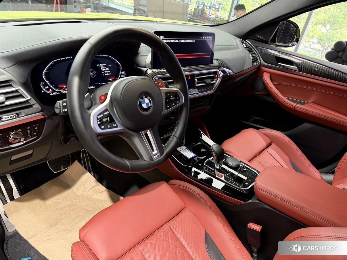 BMW X4 M 2021 Желтый из Китая, фото 5