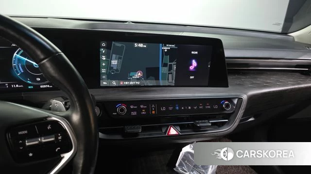 Kia K8 Hybrid 2022 Черный из Кореи, фото 5