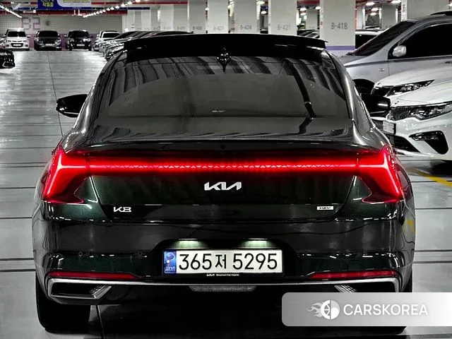 Kia K8 Hybrid 2022 Темно-зеленый из Кореи, фото 5