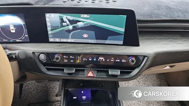 Kia K8 Hybrid 2021 Серый из Кореи, фото 5
