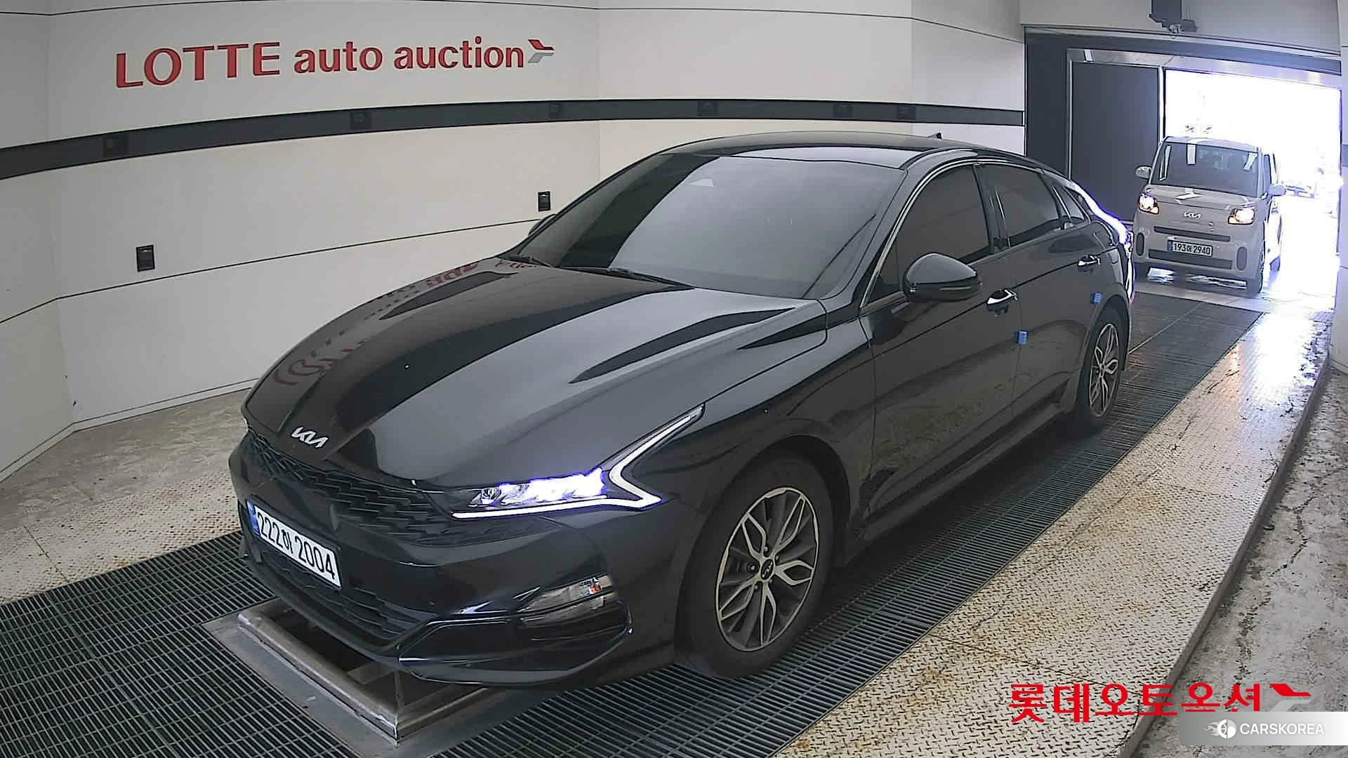 Kia K5 2023 Aurora Black Pearl из Кореи, фото 5