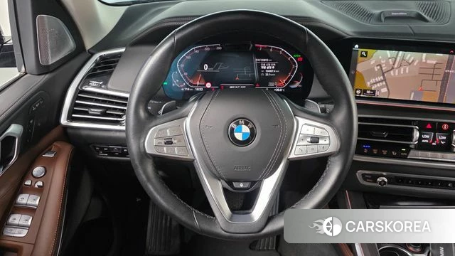 BMW X7 (G07) 2021 Черный из Кореи, фото 5