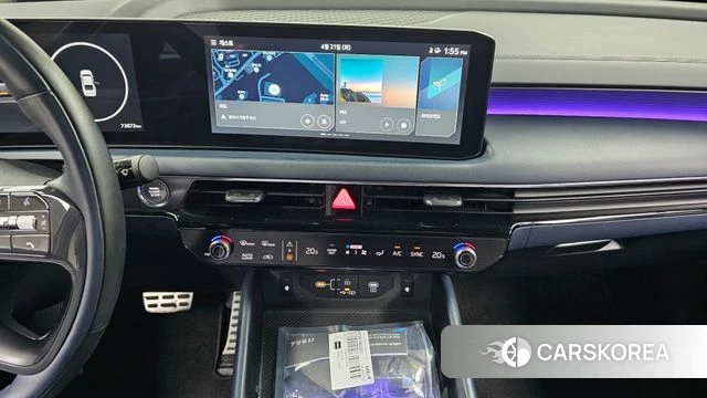 Kia The New K8 Hybrid 2024 Черный из Кореи, фото 5