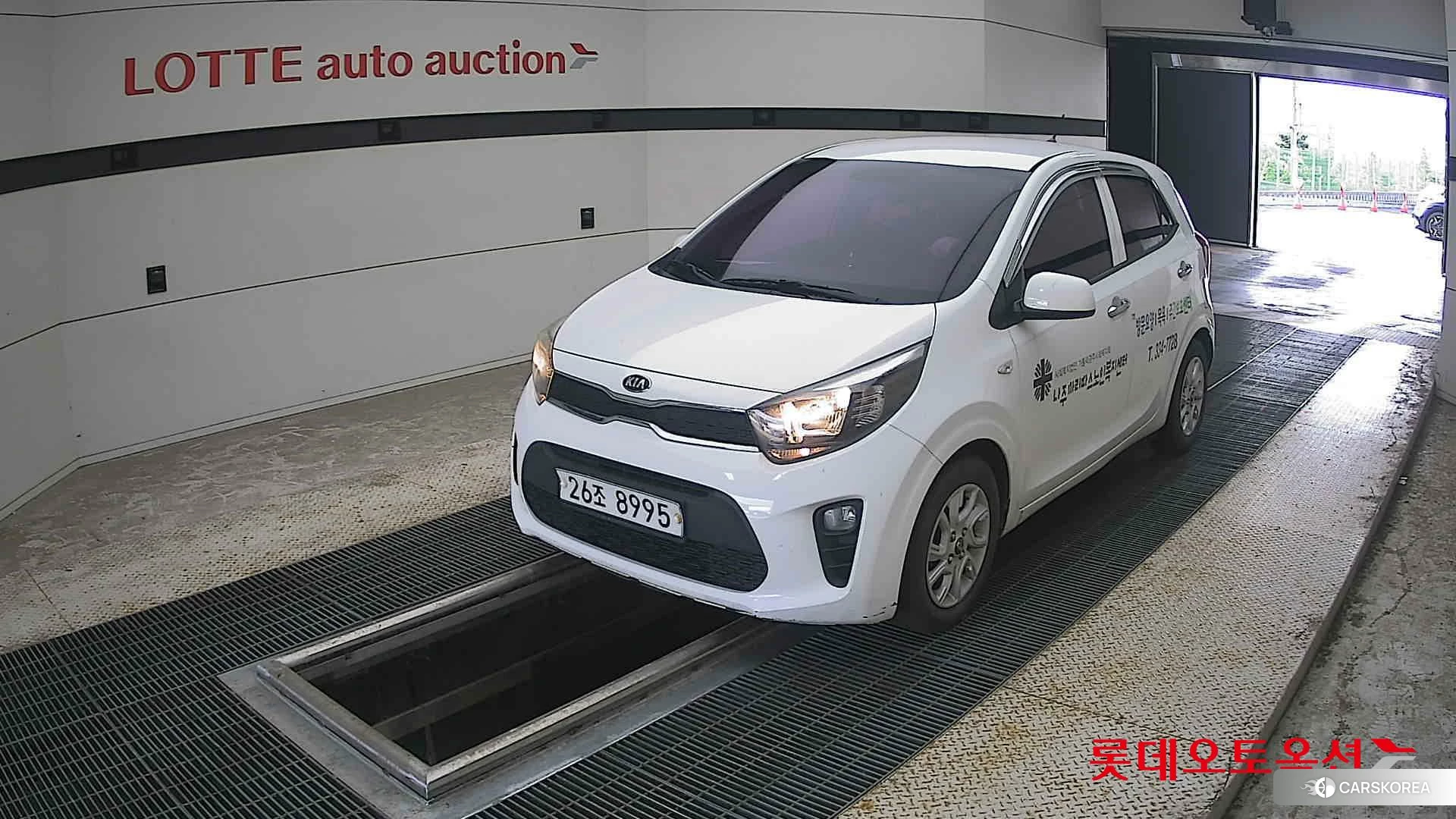 Kia Morning 2018 Белый из Кореи, фото 5