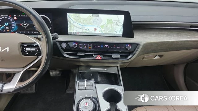 Kia K8 Hybrid 2021 Черный из Кореи, фото 5