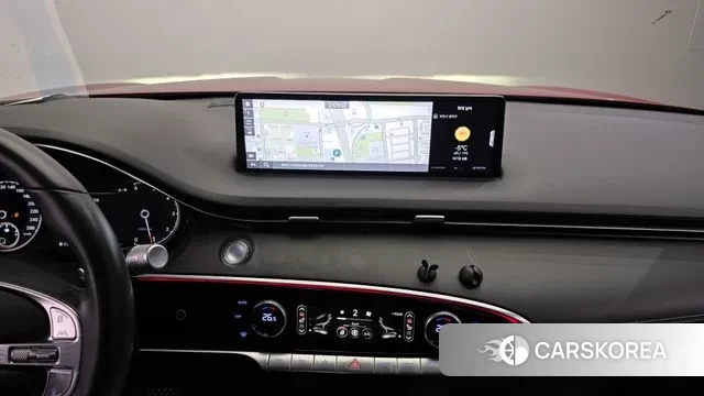 Genesis GV70 2021 Красный из Кореи, фото 5