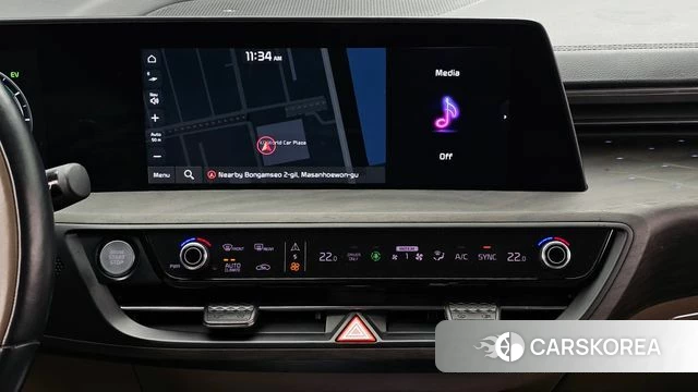 Kia K8 Hybrid 2022 Черный из Кореи, фото 5