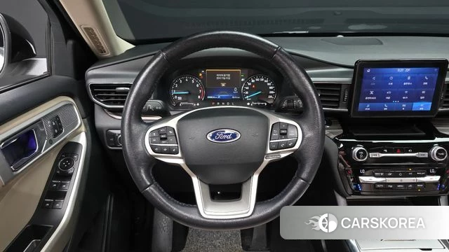 Ford Explorer 6th Generation 2021 Белый из Кореи, фото 5