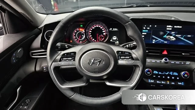 Hyundai Avante (CN7) 2021 Черный из Кореи, фото 5