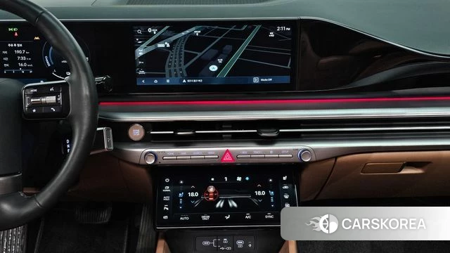 Hyundai Grandeur Hybrid (GN7) 2023 Белый из Кореи, фото 5