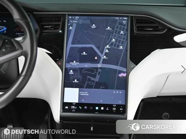 Tesla Model X 2020 Синий из Кореи, фото 5