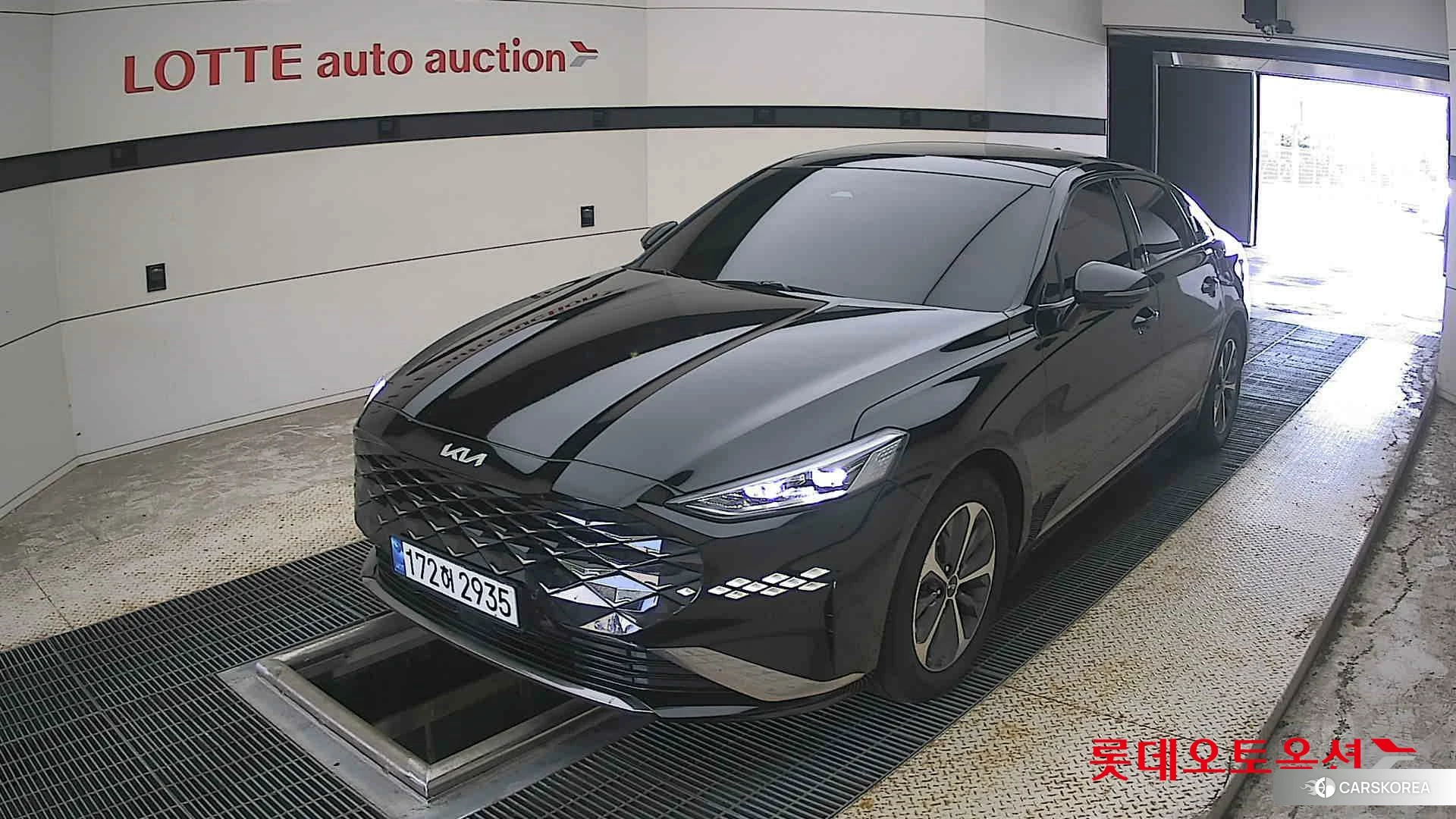 Kia K8 Hybrid 2023 Aurora Black Pearl из Кореи, фото 5