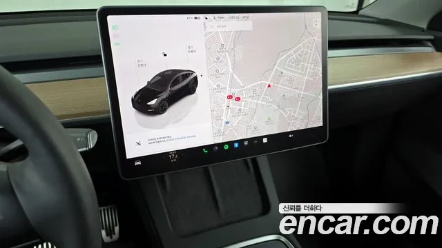 Tesla Model Y 2022 Черный из Кореи, фото 5