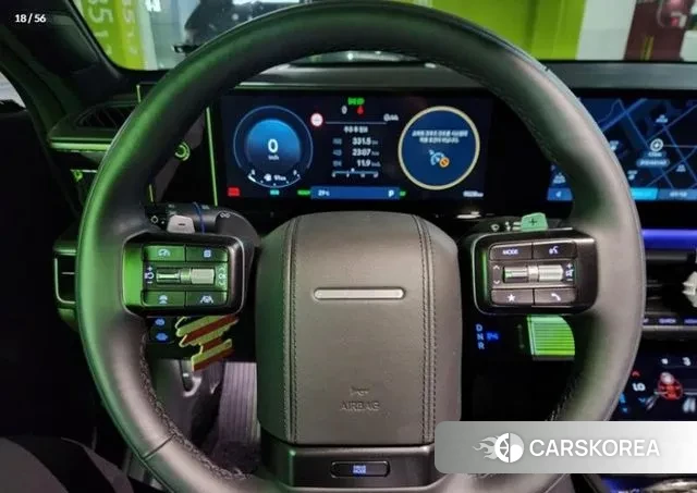 Hyundai Grandeur Hybrid (GN7) 2023 Черный из Кореи, фото 5