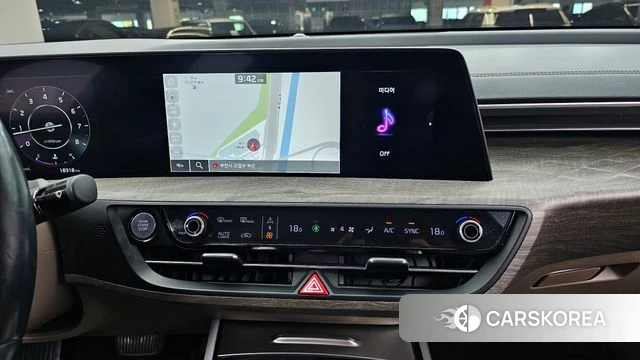 Kia K8 2022 Черный из Кореи, фото 5