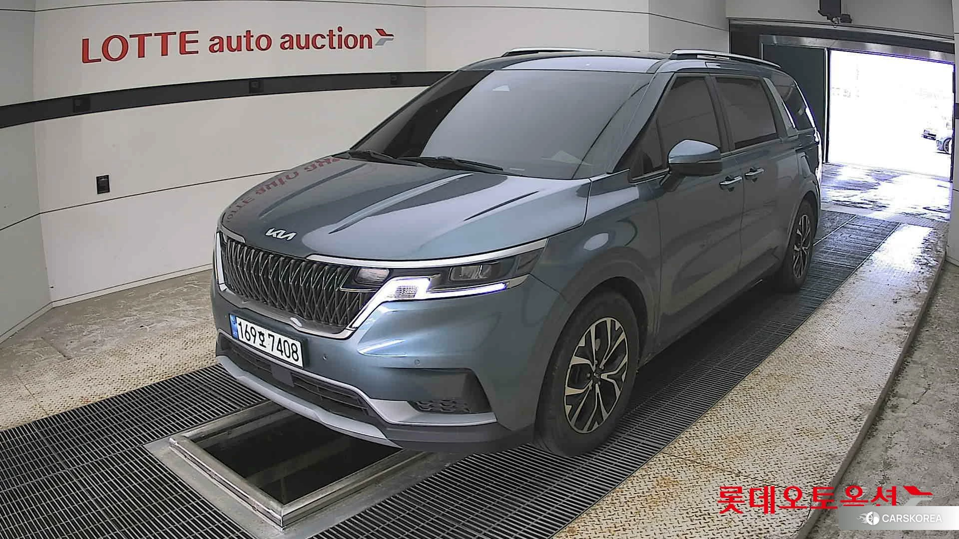 Kia Carnival 2023 Astra Blue из Кореи, фото 5