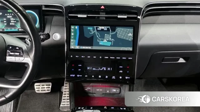 Hyundai Tucson Hybrid (NX4) 2021 Белый из Кореи, фото 5