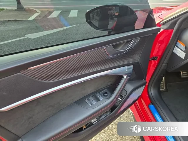 Audi RS7 (4K) 2021 Красный из Кореи, фото 5