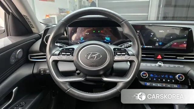 Hyundai Avante Hybrid (CN7) 2020 Белый из Кореи, фото 5