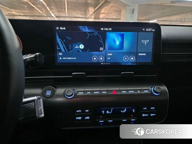 Hyundai Kona Hybrid (SX2) 2023 Серебристо-серый из Кореи, фото 5