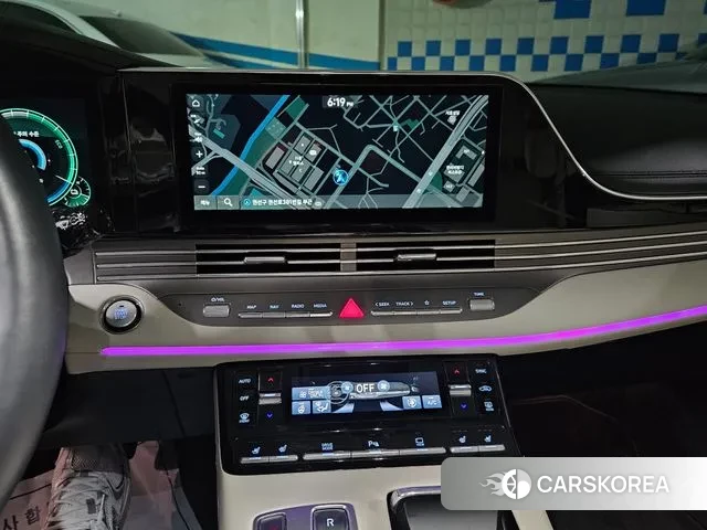 Hyundai The New Grandeur IG Hybrid 2021 Белый из Кореи, фото 5