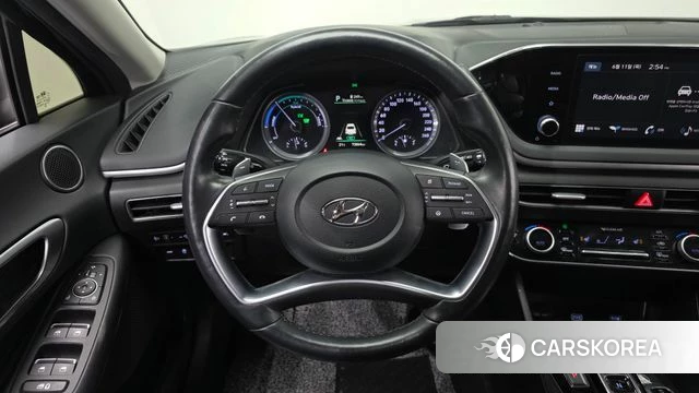 Hyundai Sonata Hybrid (DN8) 2021 Черный из Кореи, фото 5
