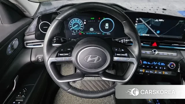 Hyundai The New Avante Hybrid (CN7) 2023 Серый из Кореи, фото 5