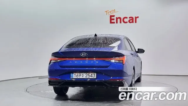 Hyundai Avante (CN7) 2020 Синий из Кореи, фото 5