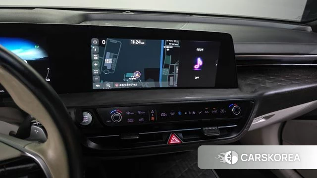 Kia K8 Hybrid 2022 Черный из Кореи, фото 5