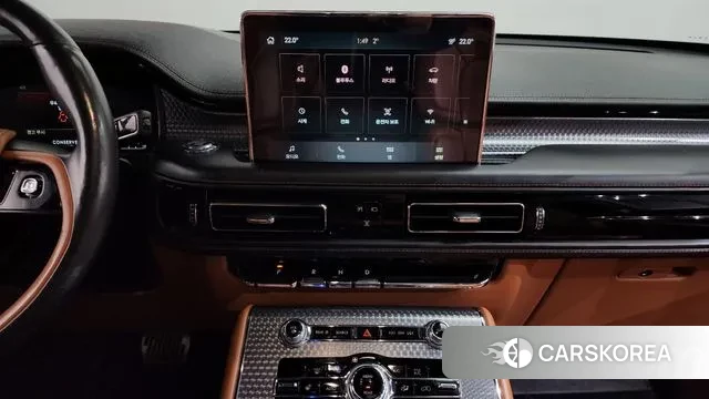 Lincoln Aviator 2nd generation 2022 Черный из Кореи, фото 5