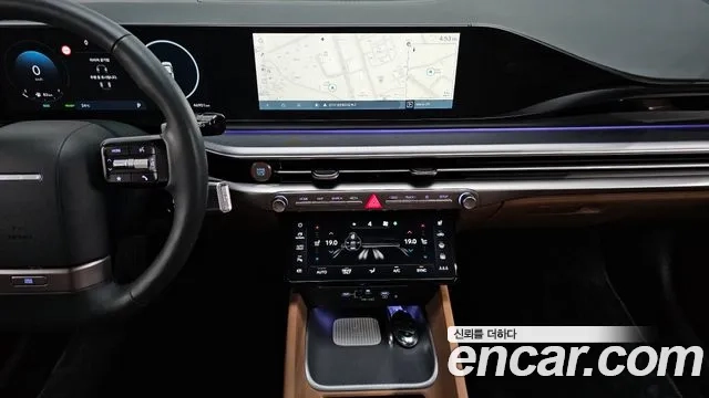 Hyundai Grandeur Hybrid (GN7) 2023 Песочный из Кореи, фото 5